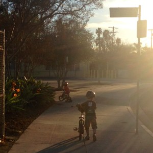 At the corner of here and there